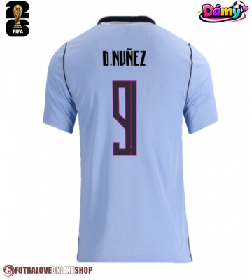 Uruguay Darwin Nunez #9 Domácí Dres pro Dámy MS 2026 Krátkým Rukávem